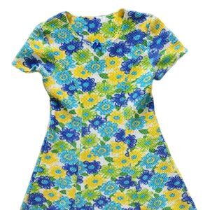 Flower Power Girls Dress || s12 EUC